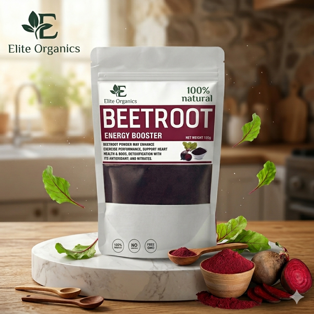 Organic Beetroot Powder (Energy Booster)
