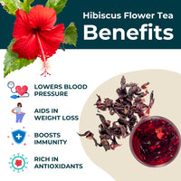 Premium Hibiscus Tea (Hot or Cold Use)