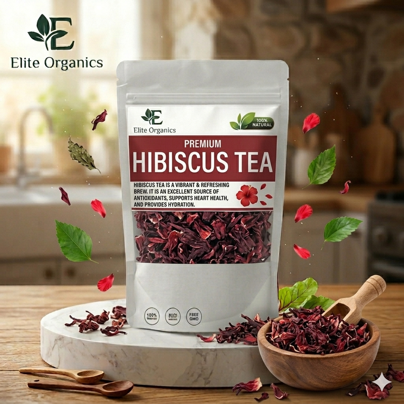 Premium Hibiscus Tea (Hot or Cold Use)